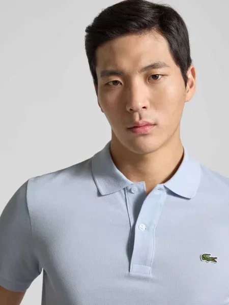 Koszulka polo o kroju slim fit z czystej bawełny Lacoste