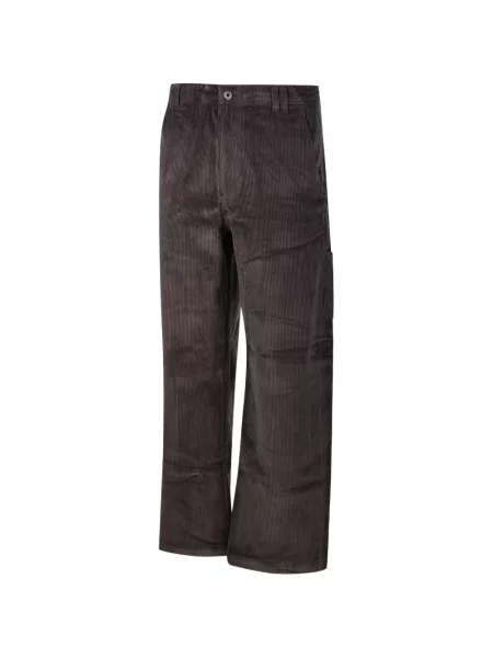 Pantaloni Coor de catifea cord gri