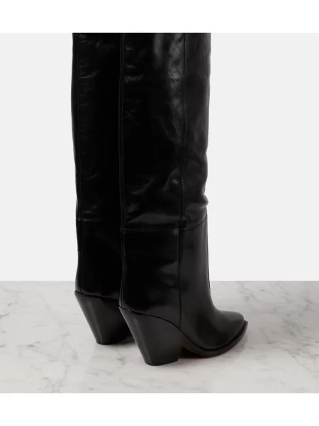 Cizme Isabel Marant din piele negru