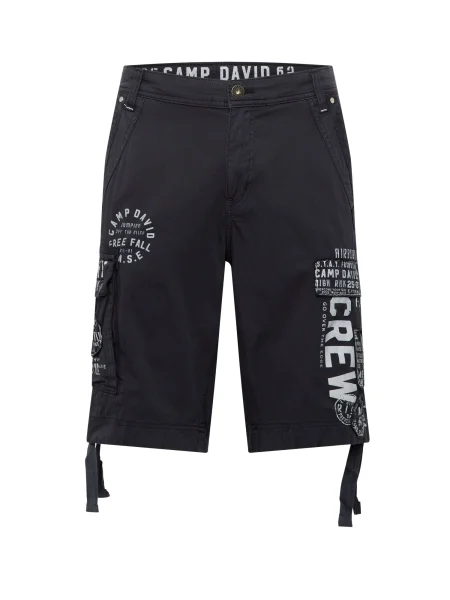 CAMP DAVID Hlače temno modra