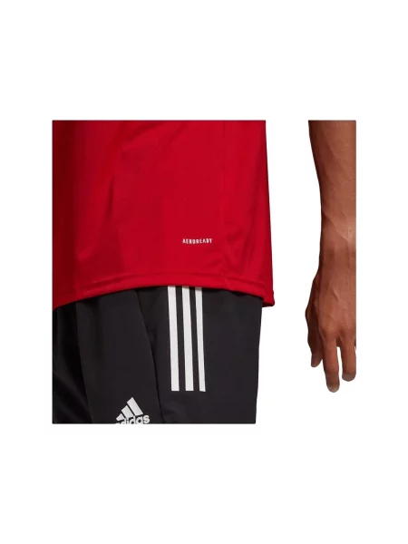 Tricou polo Adidas roșu