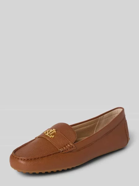 Mokasyny LAUREN RALPH LAUREN brązowe