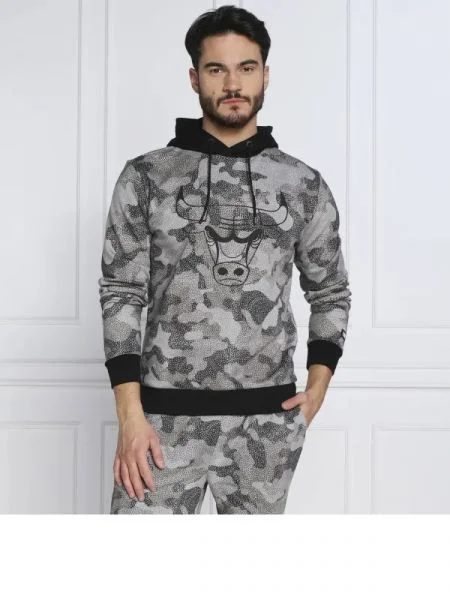 BOSS ORANGE Hanorac BOSS x NBA Camo gri