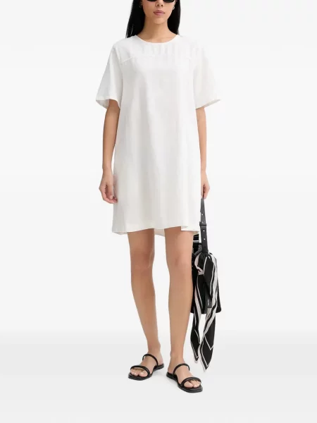 Rochie mini Marc O'polo cu legături alb