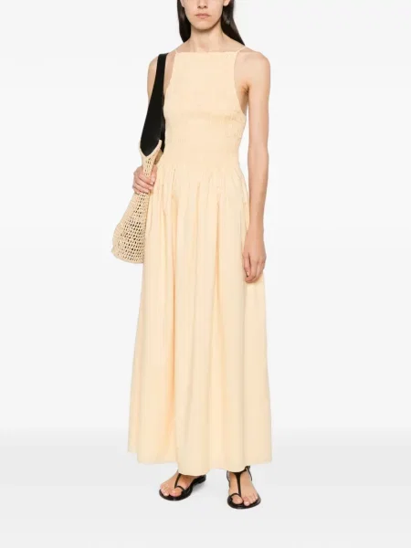 Rochie maxi Faithfull galben