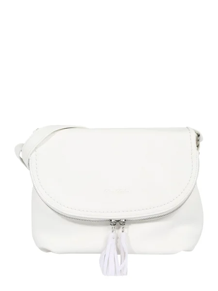 TOM TAILOR Geantă de umăr Lari' alb