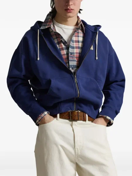 Ριγέ δερμάτινος κάλτσες Polo Ralph Lauren με κορδόνι μαύρο