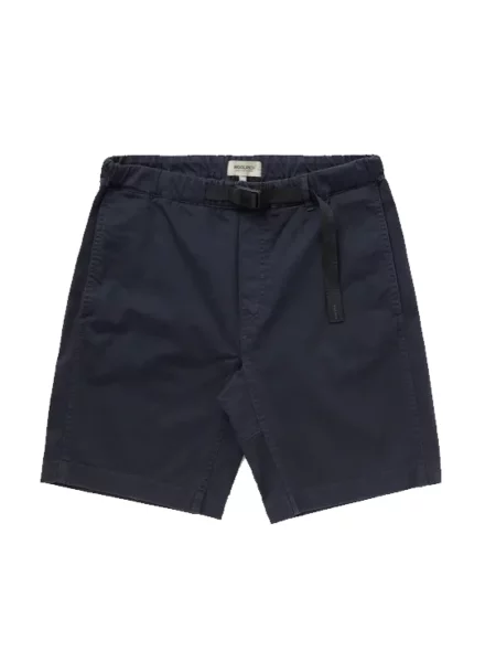 Krótkie szorty Woolrich klasyczne niebieskie
