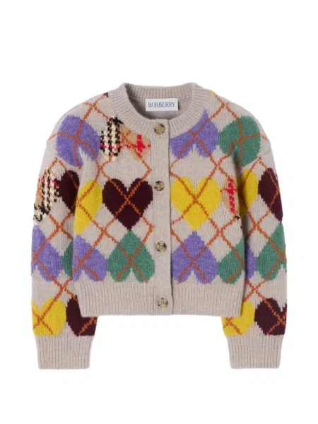 Kardiganas Burberry pilka