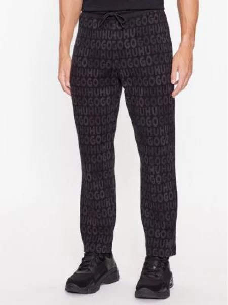 Hugo Spodnji del trenirke Dleets črna