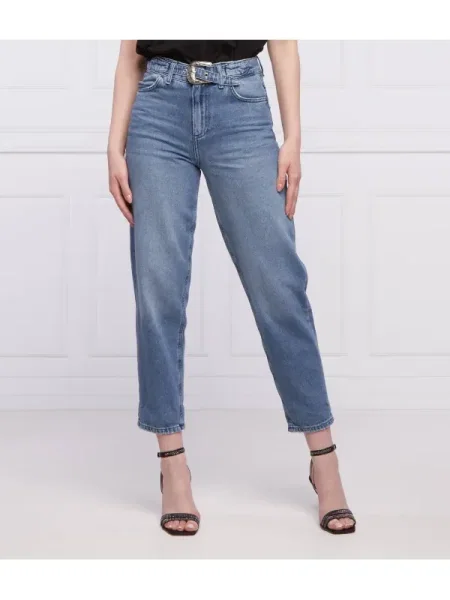 Liu Jo Blugi TEXAS | Boyfriend fit albastru