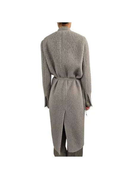 Płaszcz Rick Owens wełniany szary