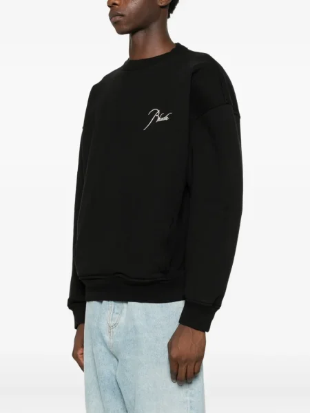Hanorac Rhude cu imagine negru