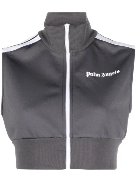 Vestă Palm Angels cu imagine gri