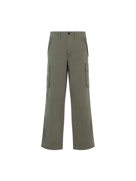 Spodnie cargo Burberry zielone