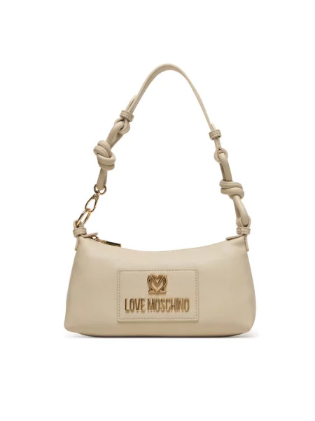 LOVE MOSCHINO Ročna torba Kremna