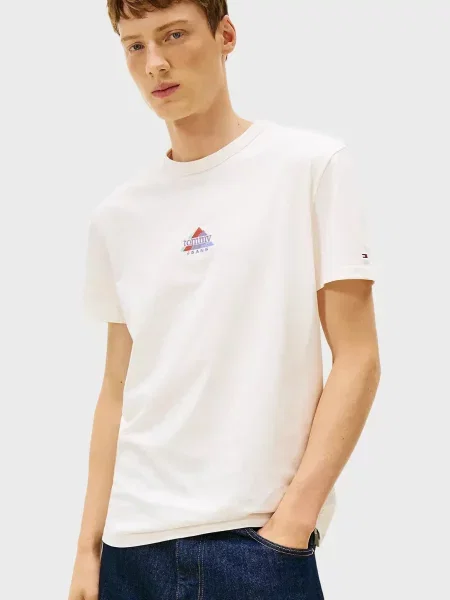 Футболка Tommy Jeans біла