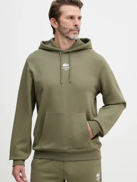 Lacoste hanorac cu glugă din verde