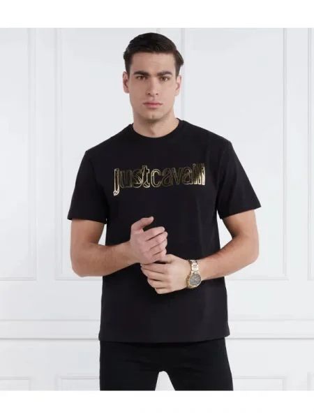 Just Cavalli Tricou negru