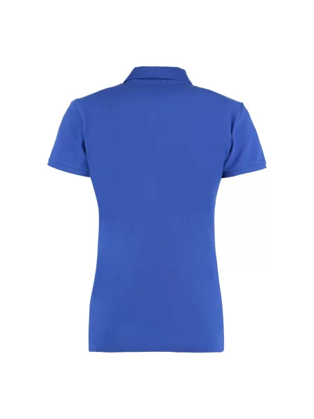 Koszulka polo o kroju slim fit z wyhaftowanym logo model ‘JULIE’ Ralph Lauren niebieska
