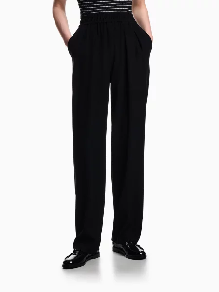 Классические брюки Emporio Armani черные
