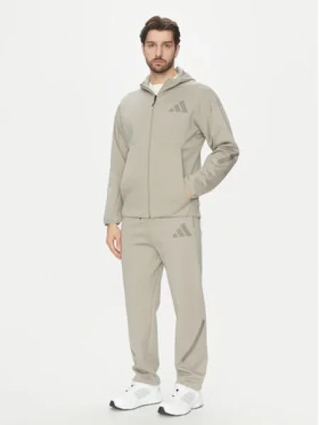 Adidas Teplákové kalhoty Z.N.E. Open-Hem béžová