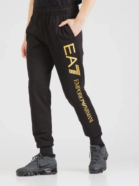 Emporio Armani Pantaloni auriu negru