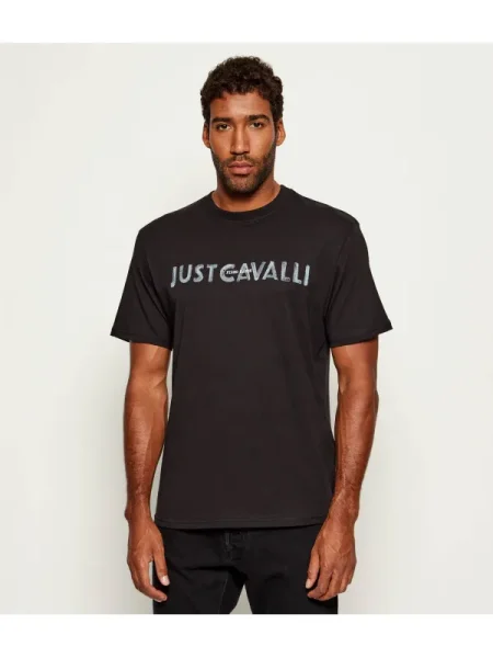 Just Cavalli Tricou negru