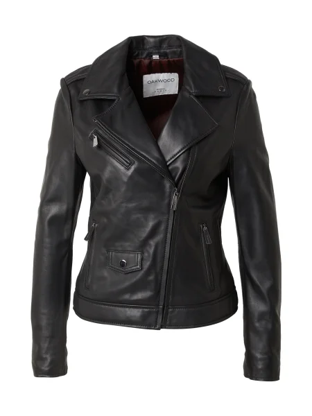 OAKWOOD Geacă de primăvară-toamnă SAMBA' negru