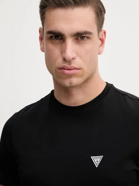 Футболка Guess JOE однотонна чорний