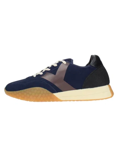Sneakersy Kehnoo zamszowe niebieskie