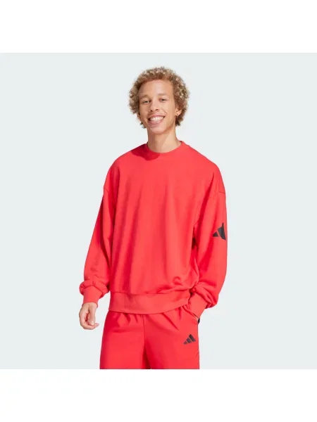 Mikina Essentials Loose Fit 3 Bar Logo černá