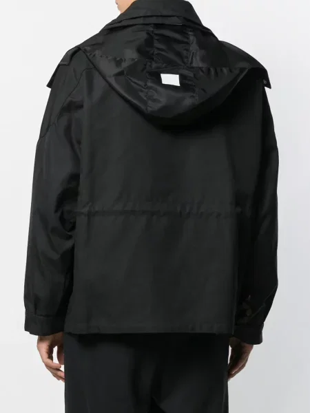 Geacă Givenchy cu glugă negru