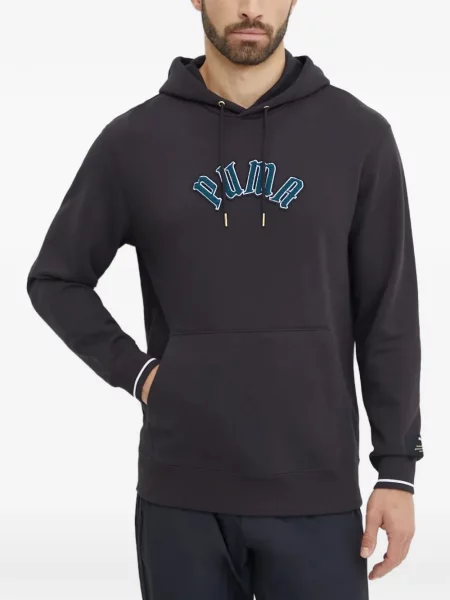 Hanorac cu glugă Puma negru