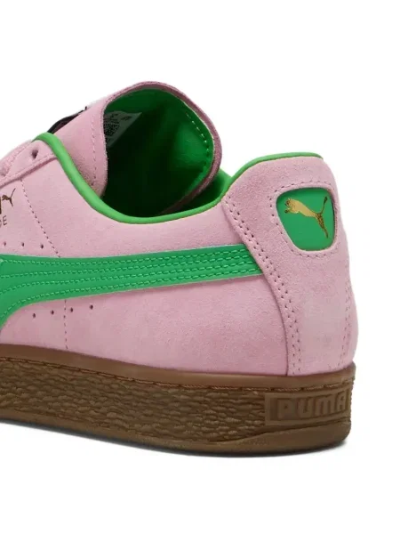 Sneakerși Puma Suede din piele de căprioară roz