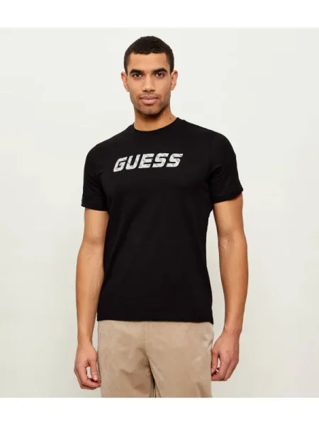 GUESS ACTIVE Tricou kaukė | negru