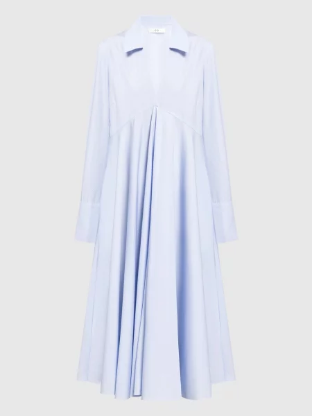 Сукня в смужку Co блакитна