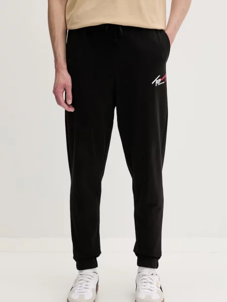 Tommy Jeans Pantaloni de trening negru