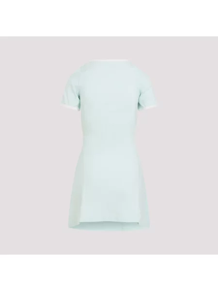 Sukienka mini Courreges niebieska