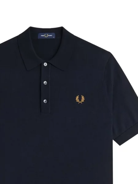 Polo Fred Perry με κέντημα μπλε