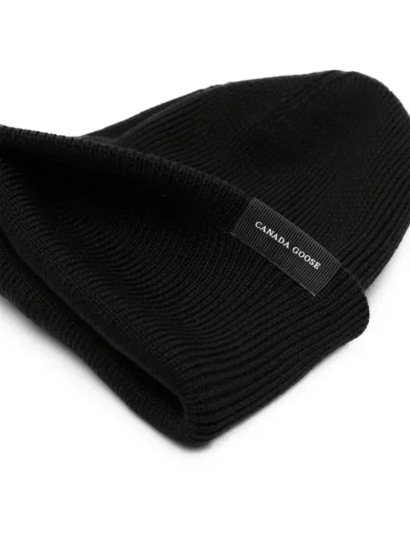 Vilnonis kepurė Canada Goose juoda