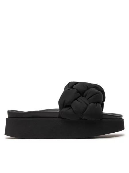 Natikači Inuikii Puffer Braided Black črna