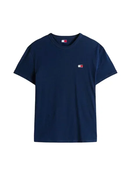 Koszulka Tommy Jeans z logo niebieska