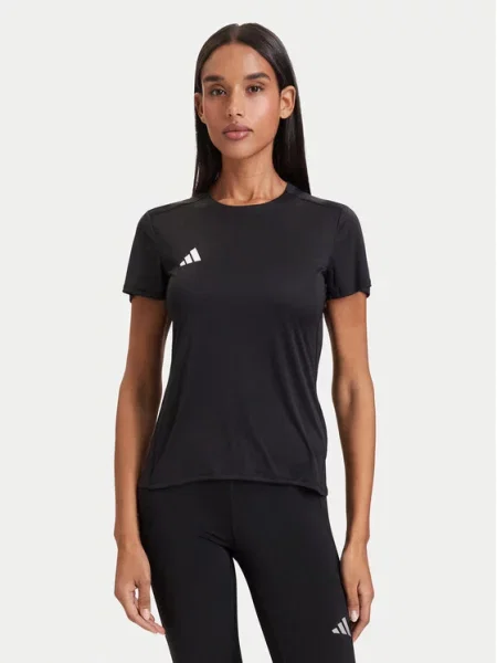 Adidas Performance futós póló Adizero fekete