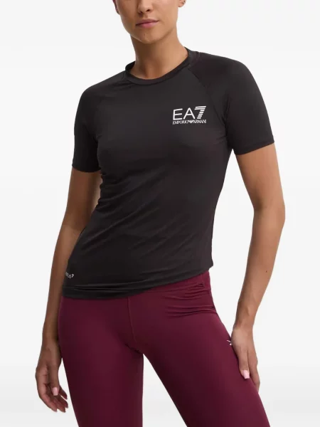 Tricou Ea7 Emporio Armani cu imagine negru