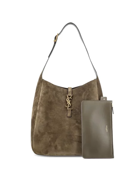 Torbica Saint Laurent s autogramom zelena