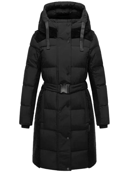 NAVAHOO Palton de iarnă negru