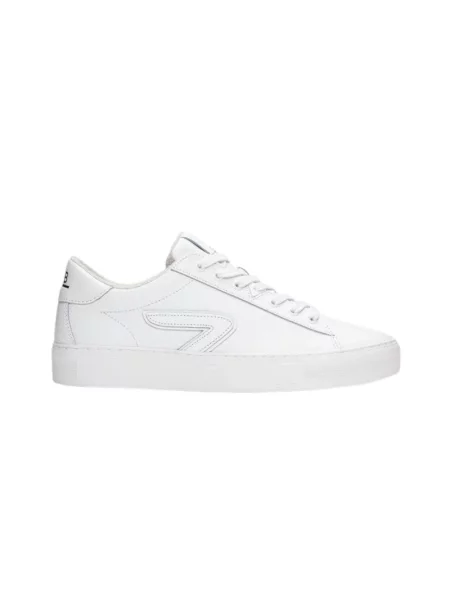 Sneakersy Hub skórzane białe