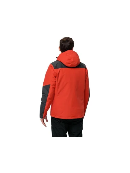 Geacă Jack Wolfskin portocaliu