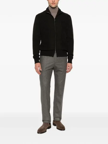 Cardigan Corneliani tricotate maro